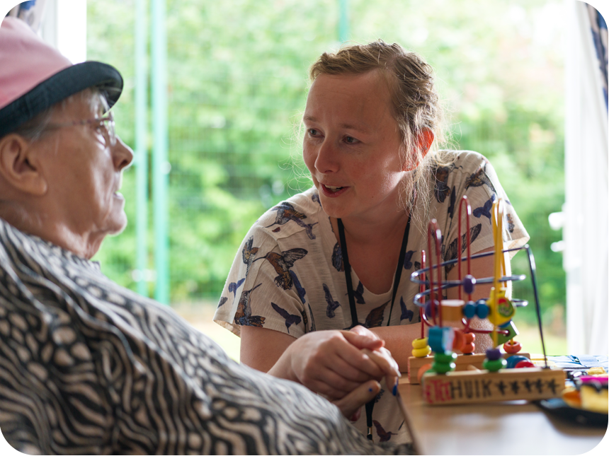 Service user and OT team member