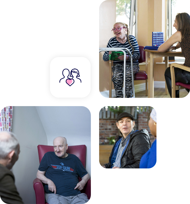 Oakland House Nursing Home residents